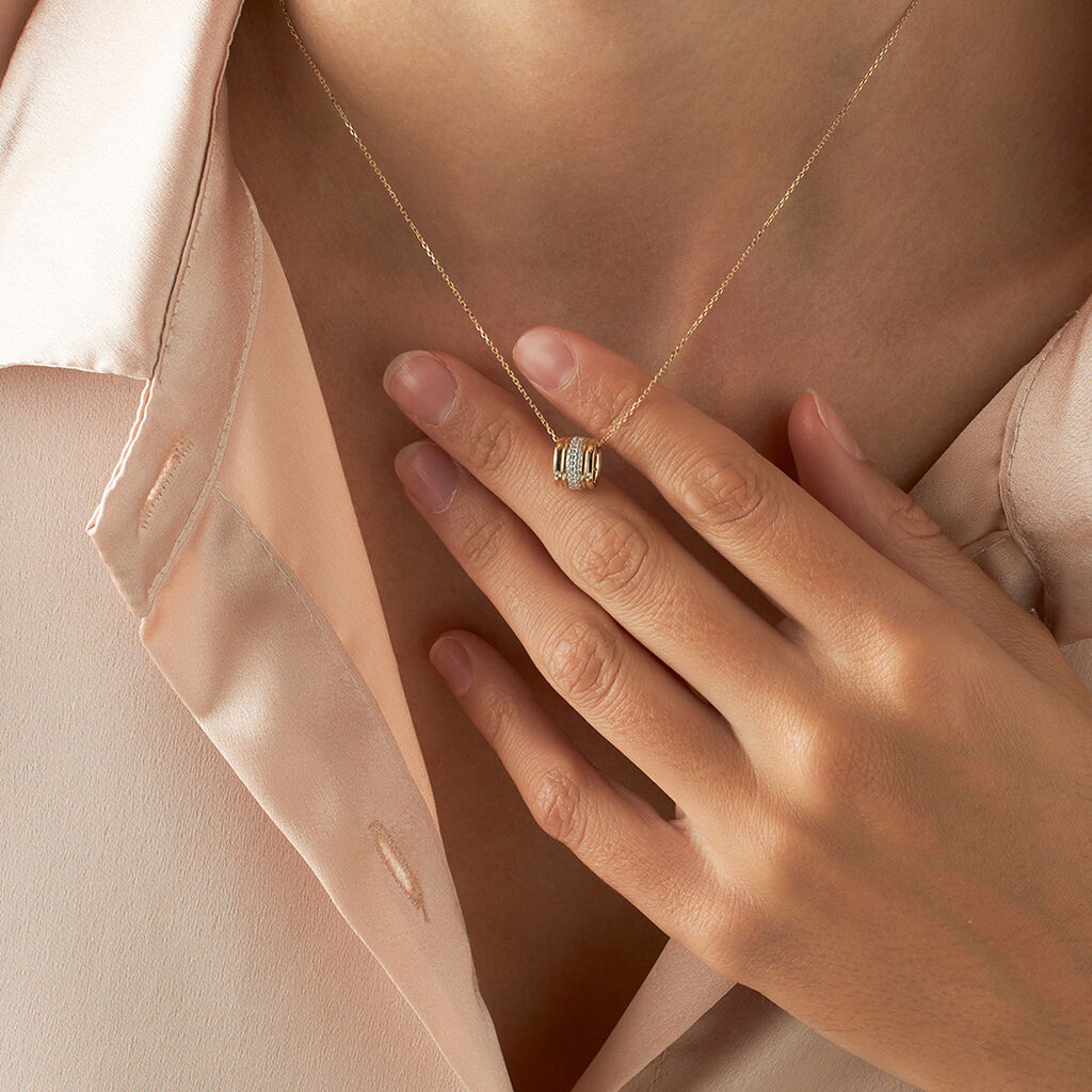 Collana Sophia Oro Giallo Diamante - Collane Donna | Stroili