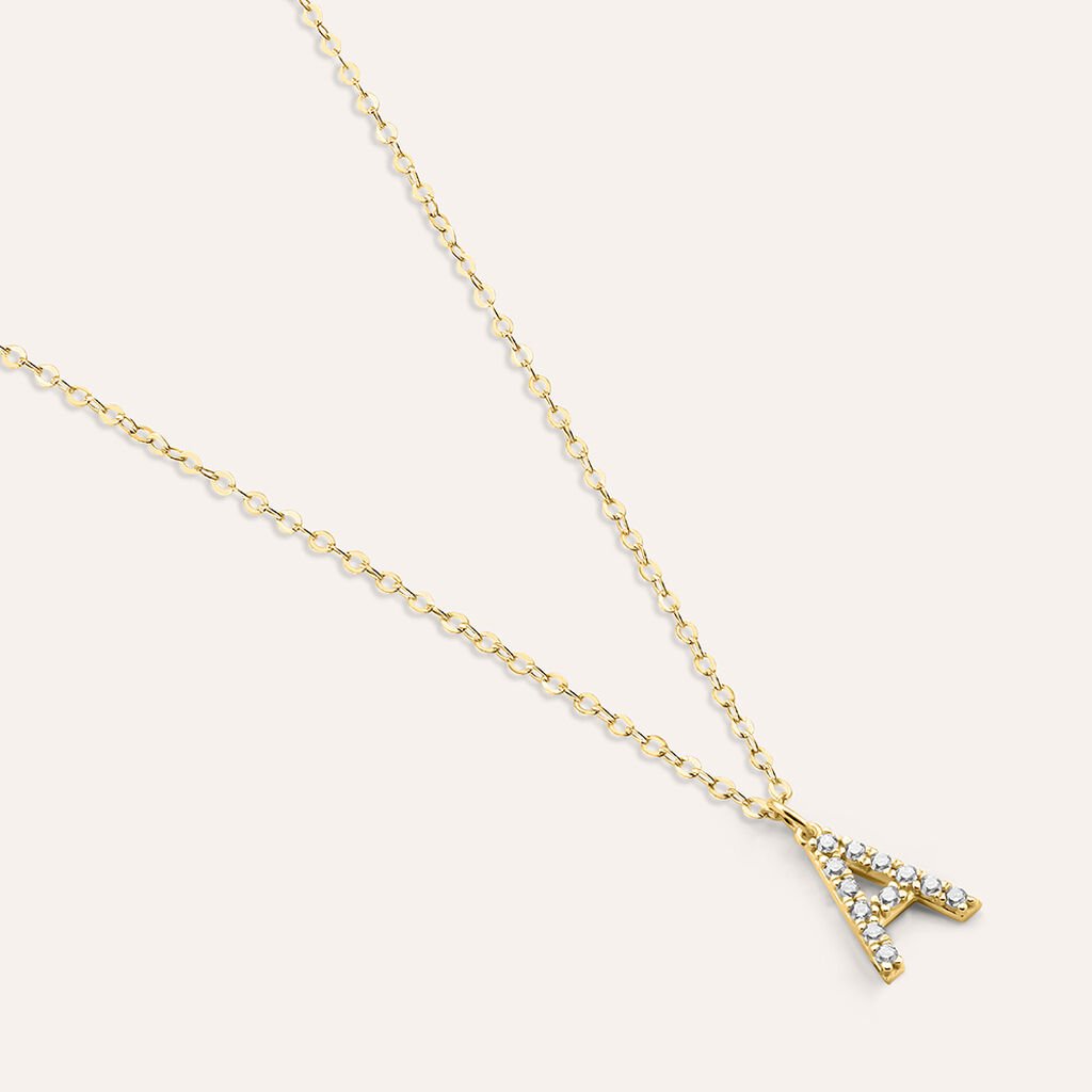 Collana Claire Oro Giallo Cubic Zirconia - Collane Donna | Stroili