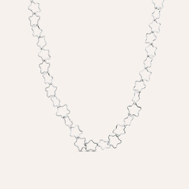 Girocollo Silver Collection Argento Stelle e Cubic zirconia