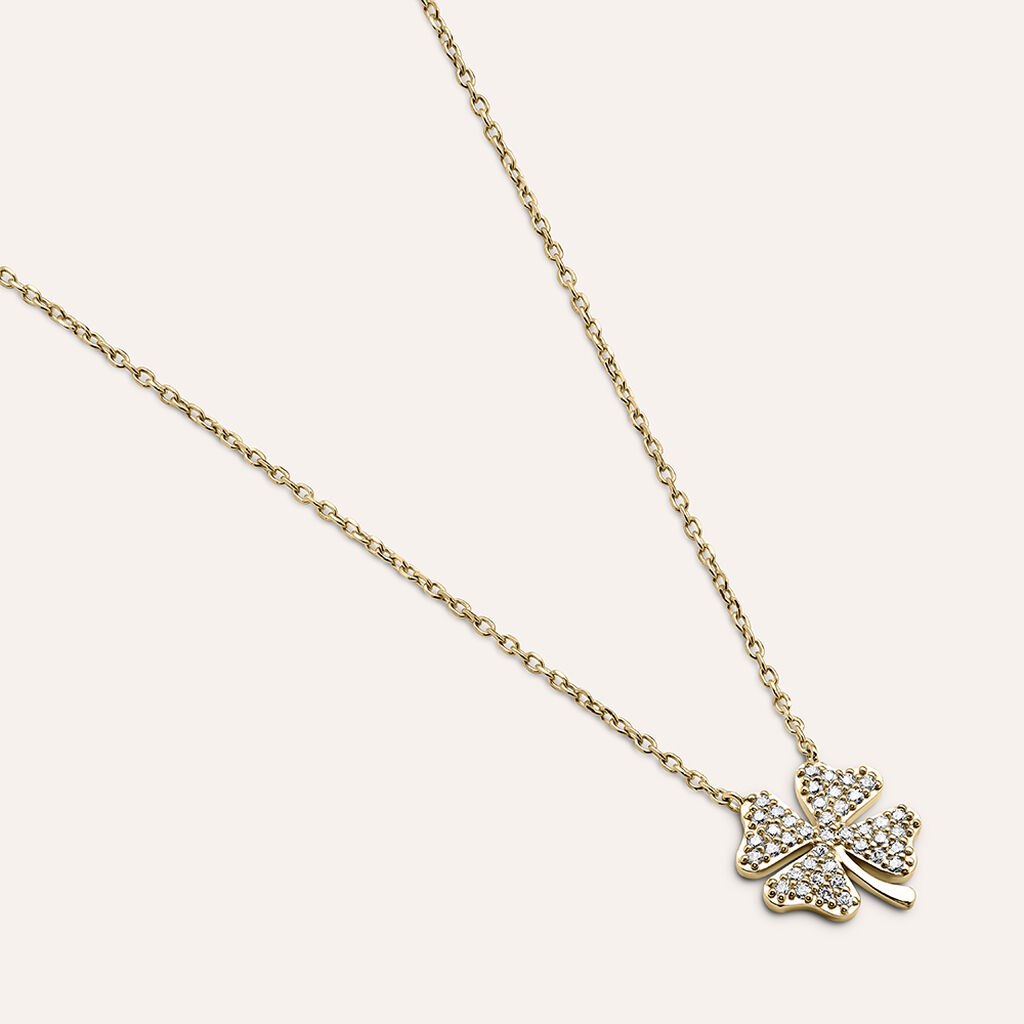 Collana Golden Dream Placcato Oro Giallo Cubic Zirconia - Collane Donna | Stroili