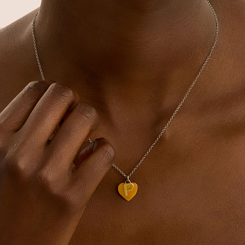 Collana Silver Collection Argento Bicolore Bianco / Rosa