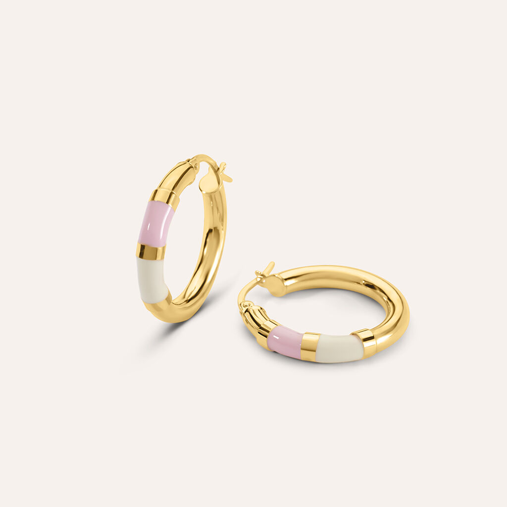 Orecchini A Cerchio Toujours Oro Giallo