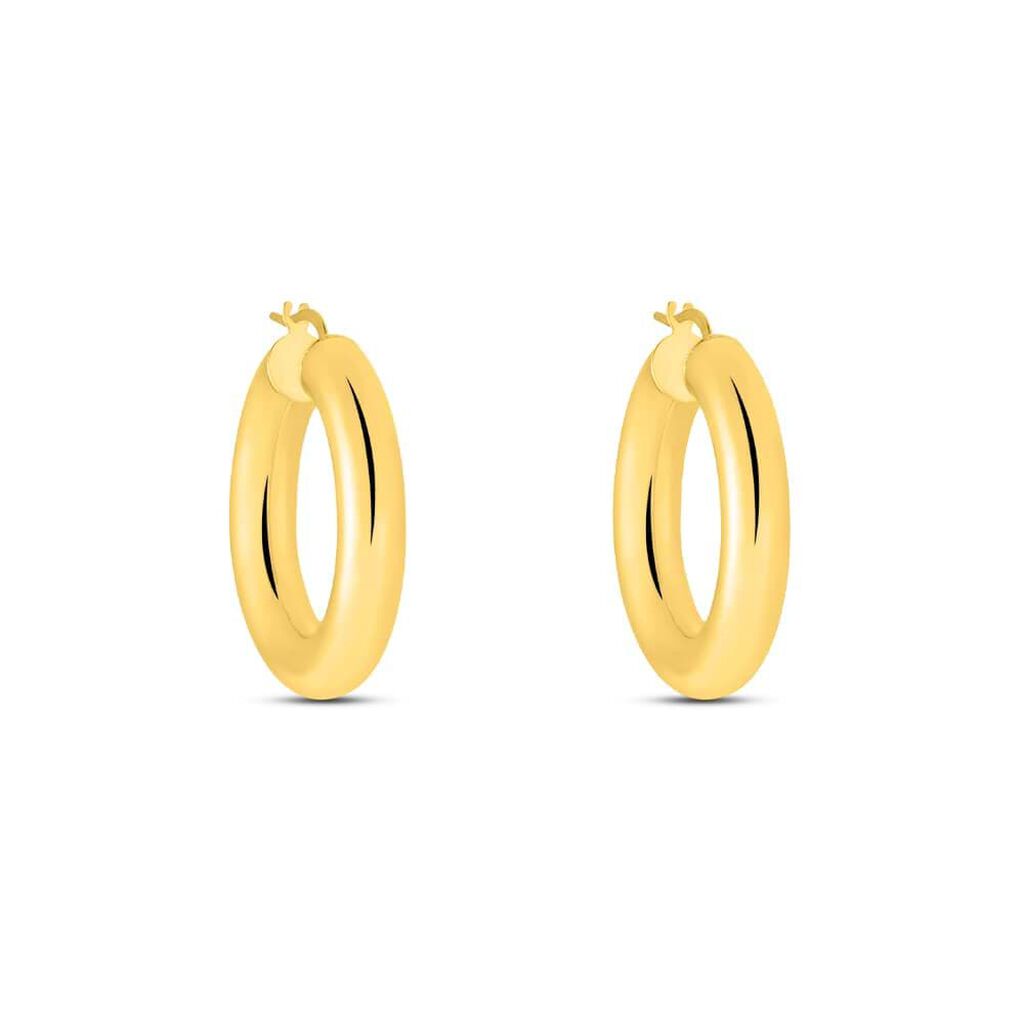 Orecchini A Cerchio Toujours Oro Giallo - Orecchini a Cerchio Donna | Stroili