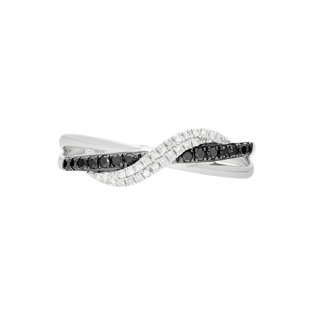 Anello Fascia Sophia Oro Bianco Diamante - Anelli con Pietre Donna | Stroili