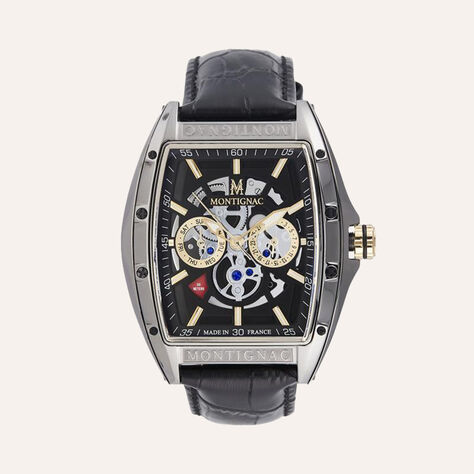 Orologio Al Quarzo Montignac Tonneau Mow702 - Orologi solo Tempo Uomo | Stroili