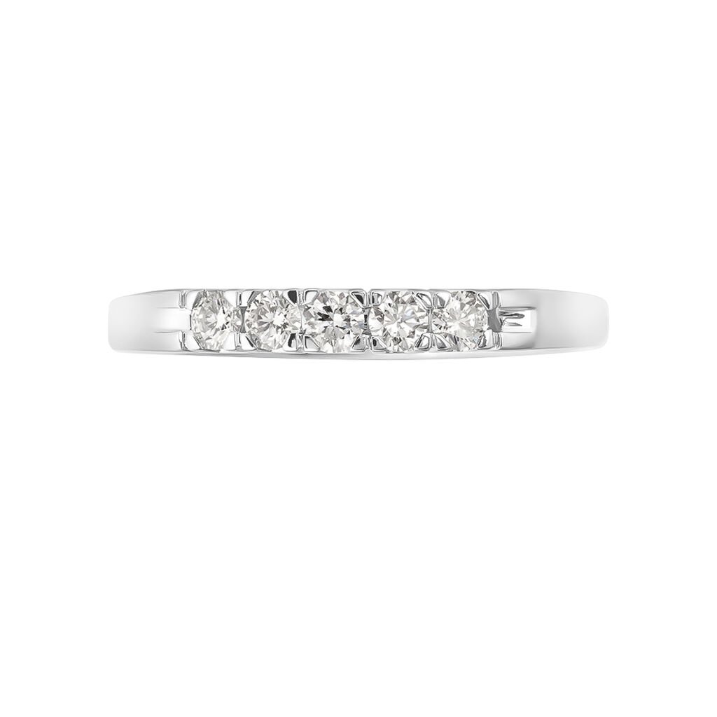 Anello Riviere Firmamenti Oro Bianco Diamante - Anelli Riviere Donna | Stroili