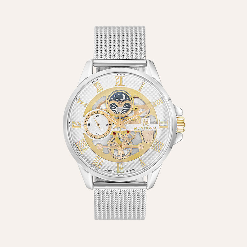 Orologio Al Quarzo Montignac Round Quartz Mow610 - Orologi solo Tempo Uomo | Stroili