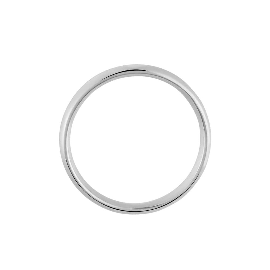 Fede Comoda Leggera 3 mm Oro Bianco
