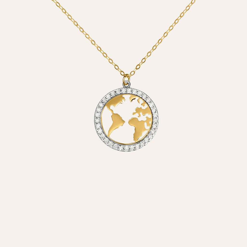 Collana Claire Oro Giallo Cubic Zirconia
