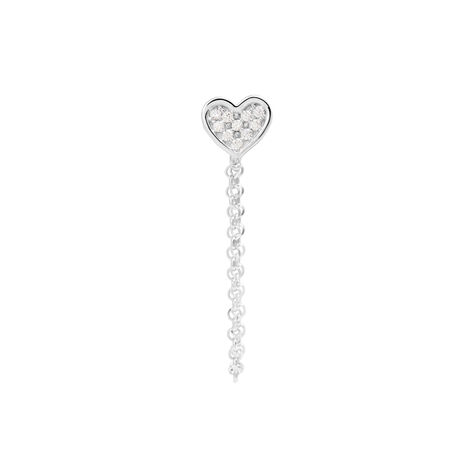 Mono Orecchino Pendente Silver Moments Argento Rodiato Cubic Zirconia - Mono Orecchino Donna | Stroili