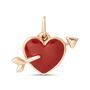 Pendente Love Beats Argento Rosa