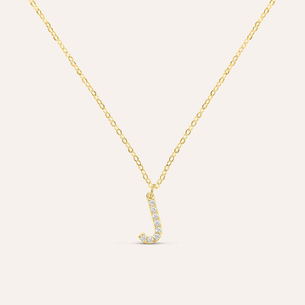 Collana Claire Oro Giallo Cubic Zirconia