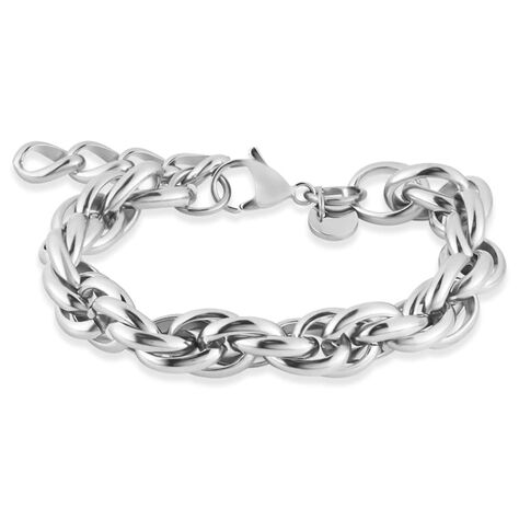 Bracciale Catena Lady Code Acciaio - Bracciali Intrecciati Donna | Stroili