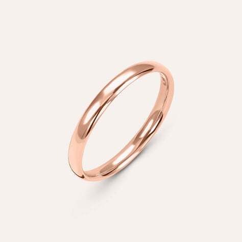 Fede Comoda Leggera 2.5 mm Oro Rosa - Fedi Unisex | Stroili