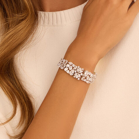 Bracciale Red Carpet Argento Rodiato Cubic Zirconia - Bracciali Donna | Stroili