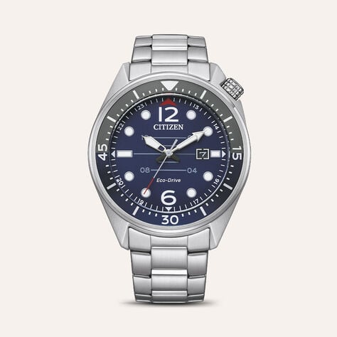 Orologio Eco Drive Citizen Ore Felici Aw1716-83l - Orologi con Datario Uomo | Stroili