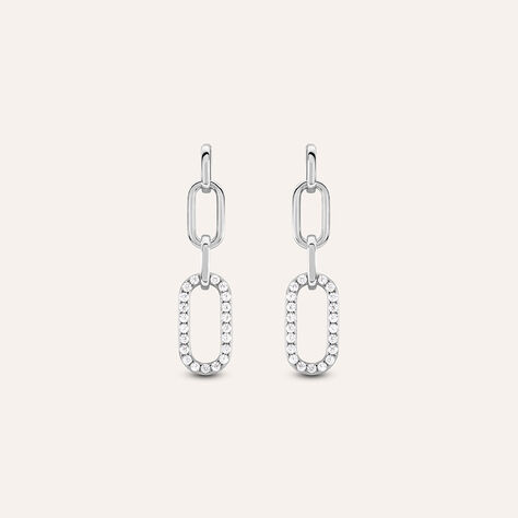 Orecchini Pendenti Silver Shine Argento Rodiato Cubic Zirconia - Gioielli Donna | Stroili