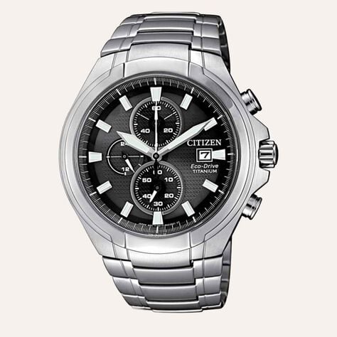 Orologio Eco Drive Citizen Super Titanio Ca0700-86e - Orologi con Datario Uomo | Stroili