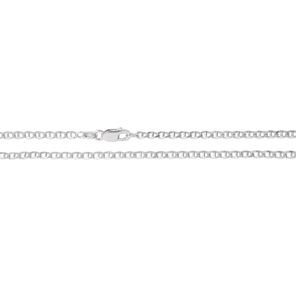 Catena Gentleman Argento Rodiato