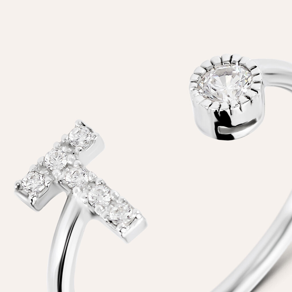 Anello Fantasia Silver Moments Argento Rodiato Cubic Zirconia