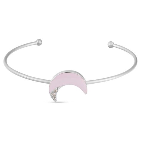 Bangle Lady Sweet Acciaio Luna e Cristalli - Bracciali Donna | Stroili