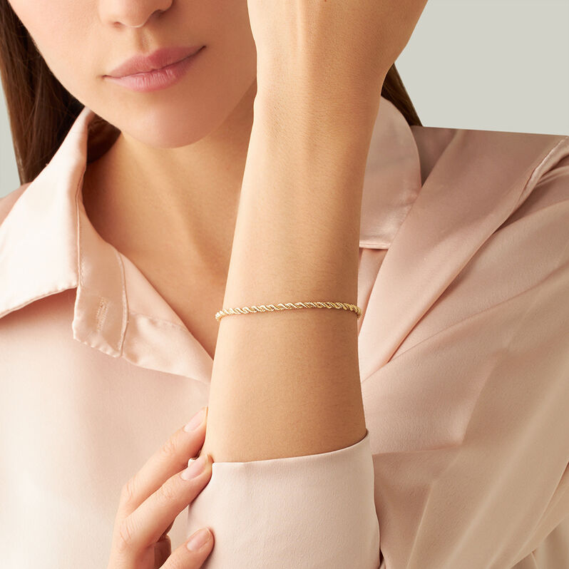 Bracciale Catena Colette Oro Bicolore - Bracciali Donna | Stroili