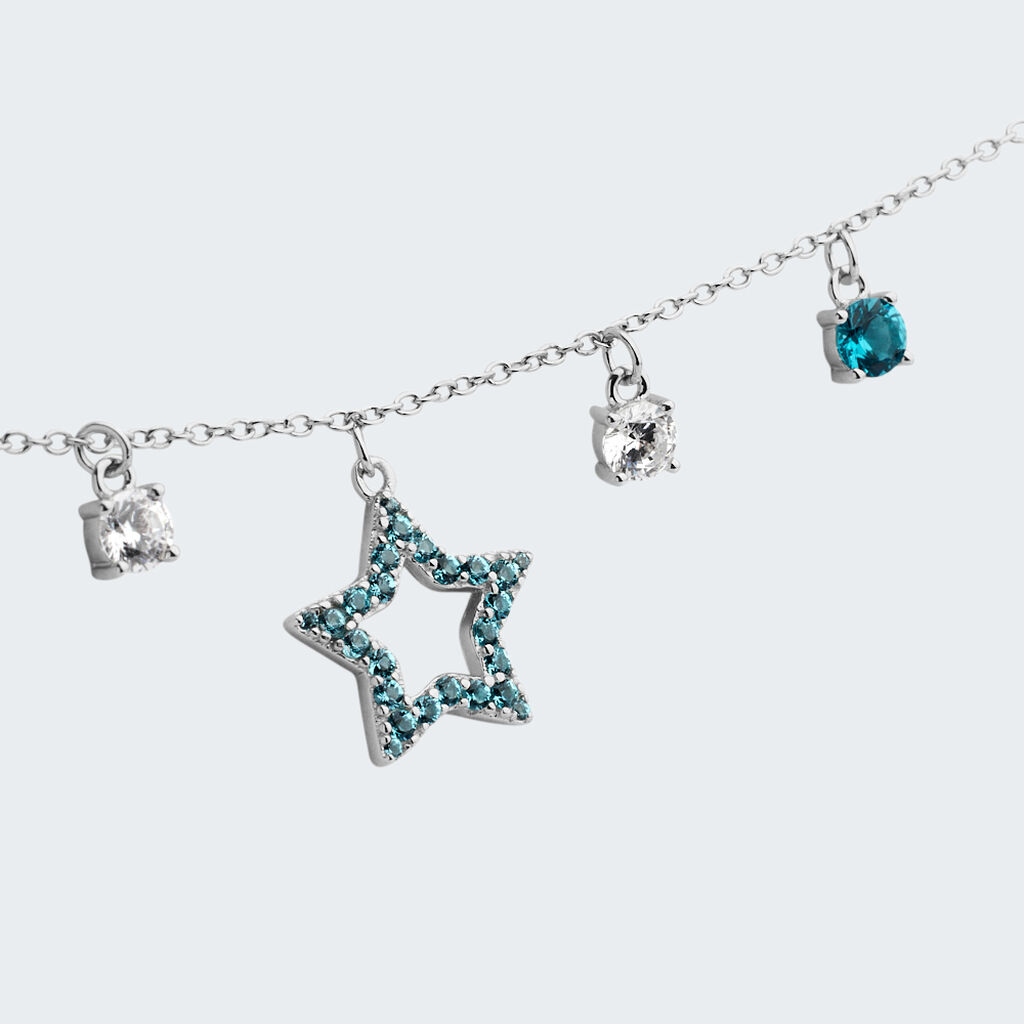Collana Silver Rainbow Argento Rodiato Cubic Zirconia - Collane Donna | Stroili