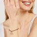 Bracciale Lady Message Acciaio Rosa Cristallo - Bracciali Love Donna | Stroili