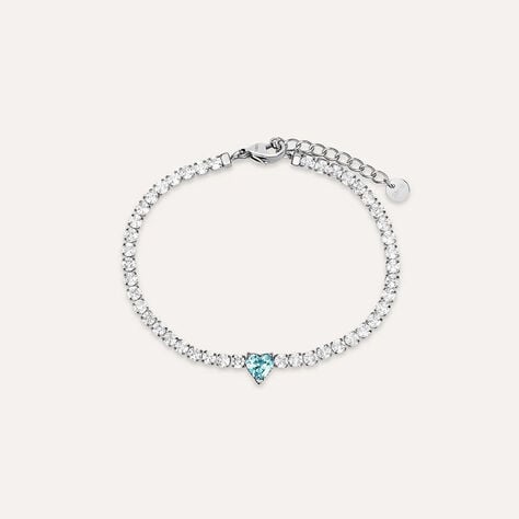Bracciale Tennis Lady Chic Acciaio Cristallo - Bracciali Tennis Donna | Stroili