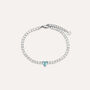 Bracciale Tennis Lady Chic Acciaio Cristallo