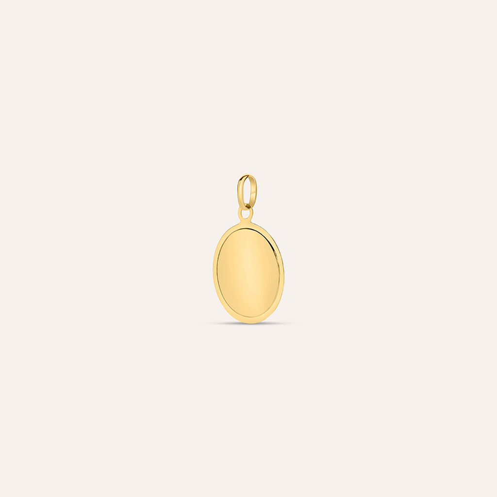 Pendente Holy Oro Giallo - Ciondoli con Incisione Unisex | Stroili