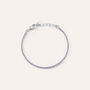 Bracciale Tennis Romantic Shine Metallo Cristallo