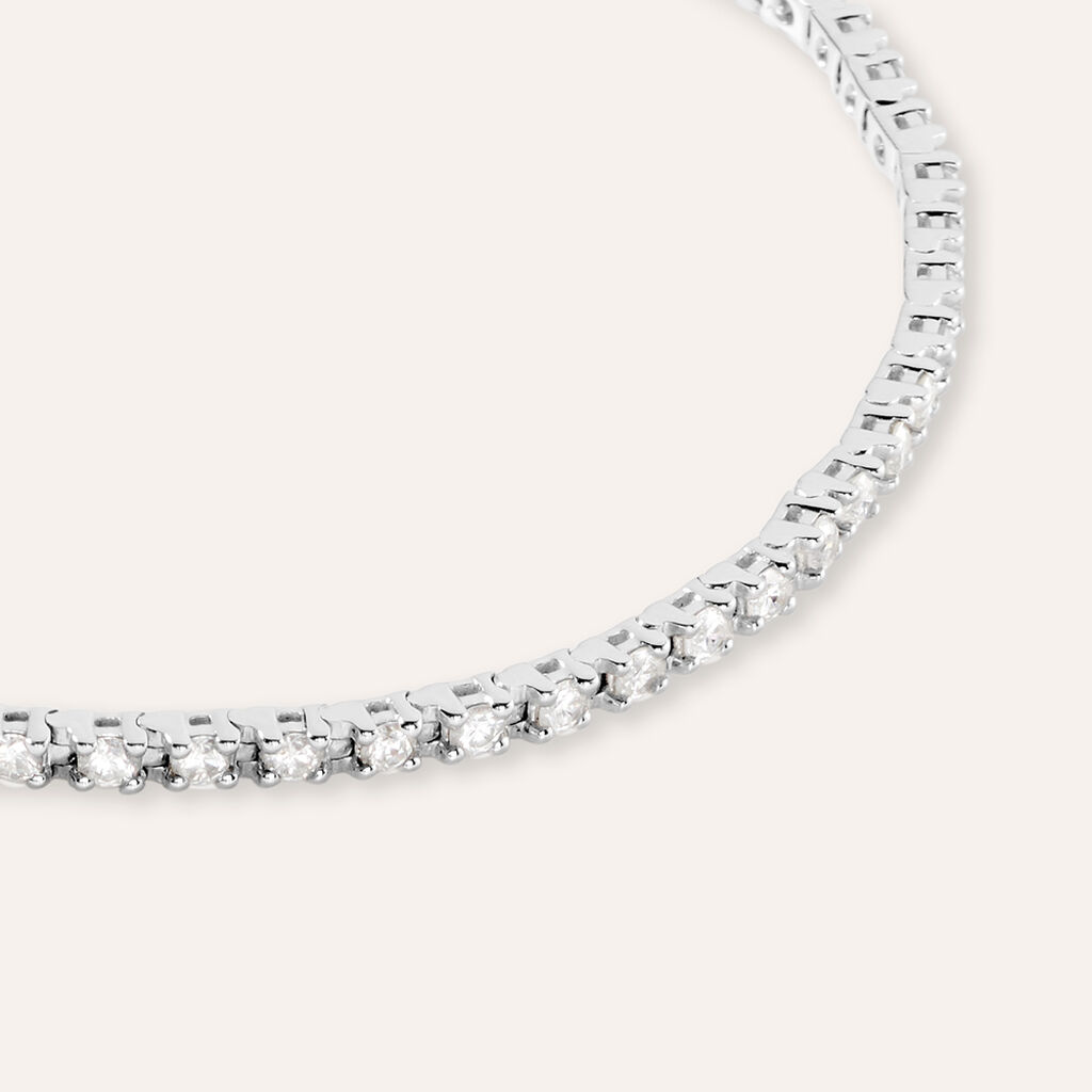 Bracciale Tennis Grace Oro Bianco Diamante