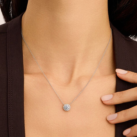 Collana Punto Luce Silver Elegance Argento Rodiato Cubic Zirconia - Collane Punto Luce Donna | Stroili