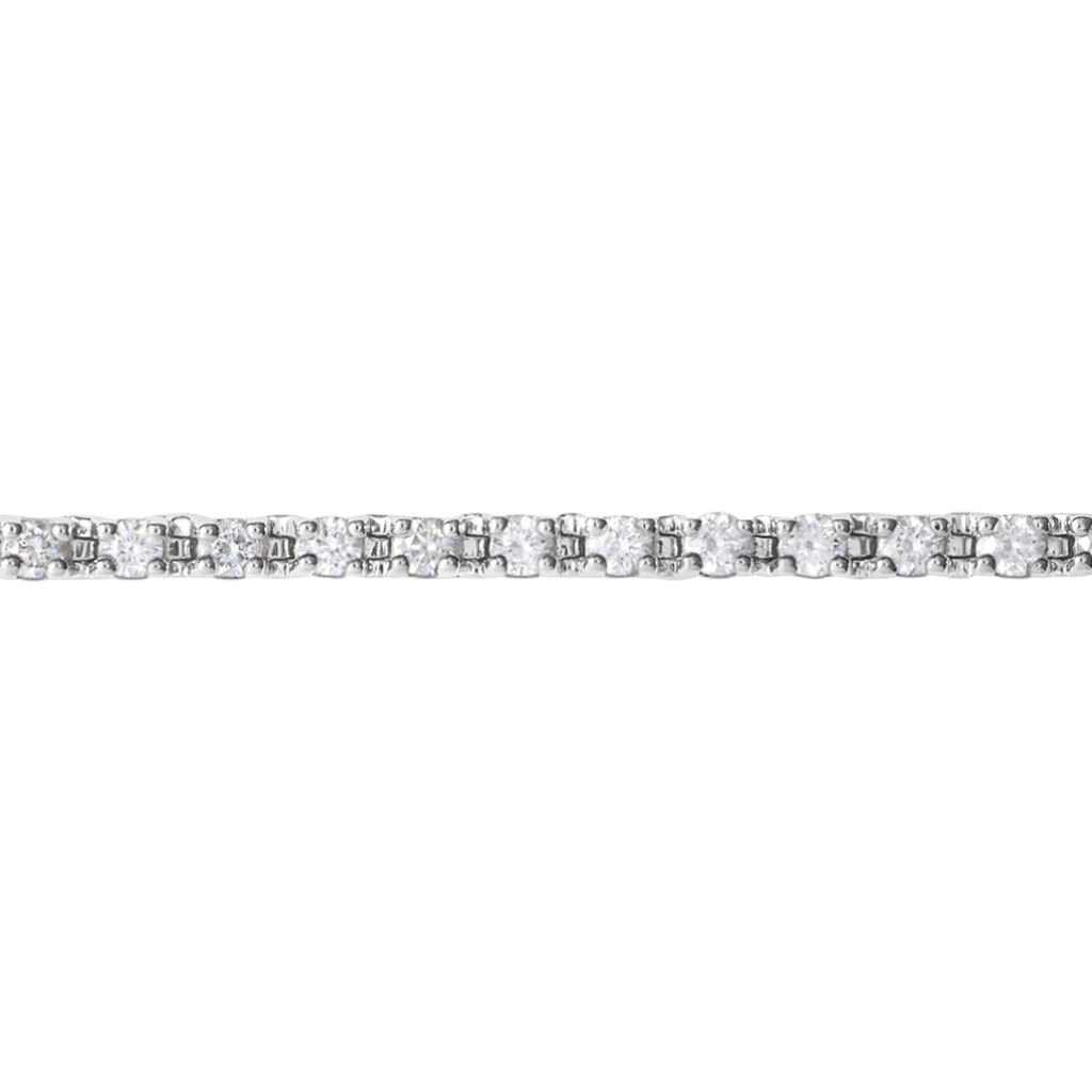 Bracciale Tennis Grace Oro Bianco Diamante - Bracciali Tennis Donna | Stroili
