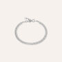 Bracciale Tennis Aura Acciaio Dorato Cubic Zirconia