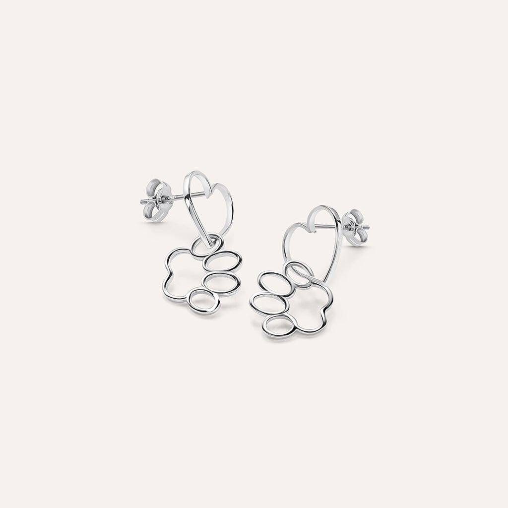 Orecchini Pendenti Silver Collection Argento Rodiato