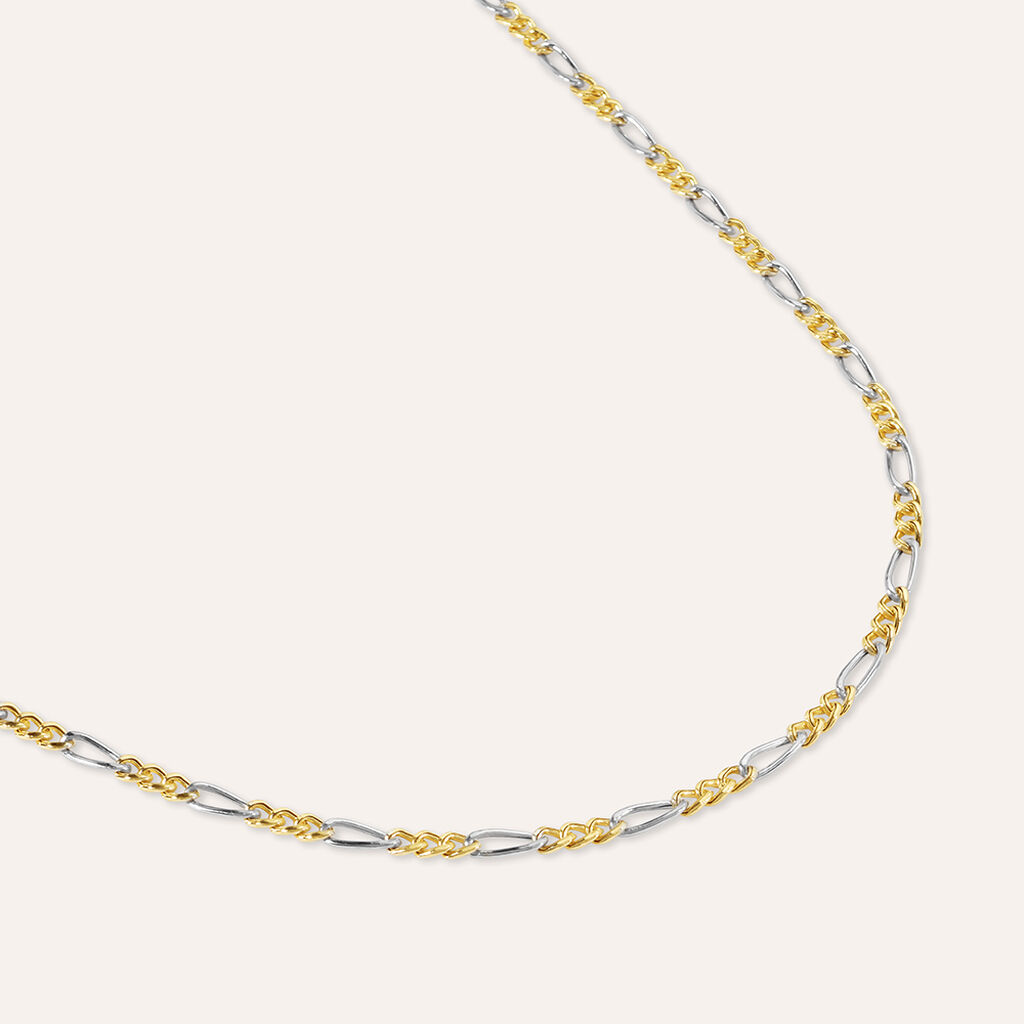 Catena Oro Uomo Oro Bicolore