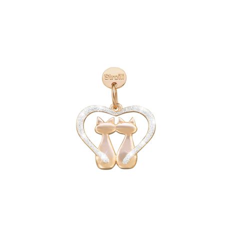 Pendente Love Beats Argento Rosa - Ciondoli Donna | Stroili