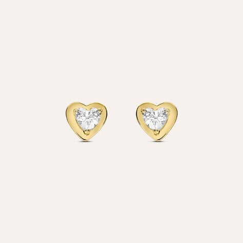Orecchini Lobo Bon Ton Oro Giallo Cubic Zirconia - Orecchini a Lobo Donna | Stroili
