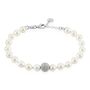 Bracciale Silver Pearls Argento Rodiato Perla sintentica
