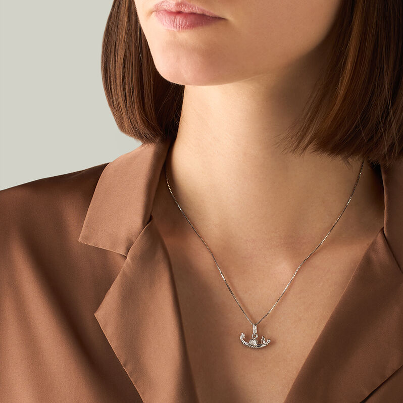 Pendente Saluti&Baci Gondola Love Beats Argento Rodiato - Ciondoli Donna | Stroili