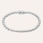 Bracciale Tennis Silver Elegance Argento Rodiato Cubic Zirconia