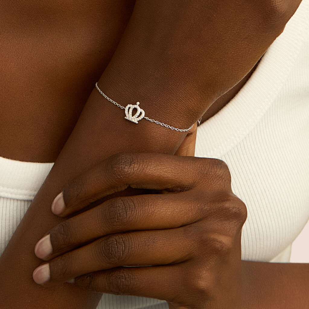 Bracciale Silver Moments Argento Rodiato Cubic Zirconia - Bracciali Amicizia Donna | Stroili