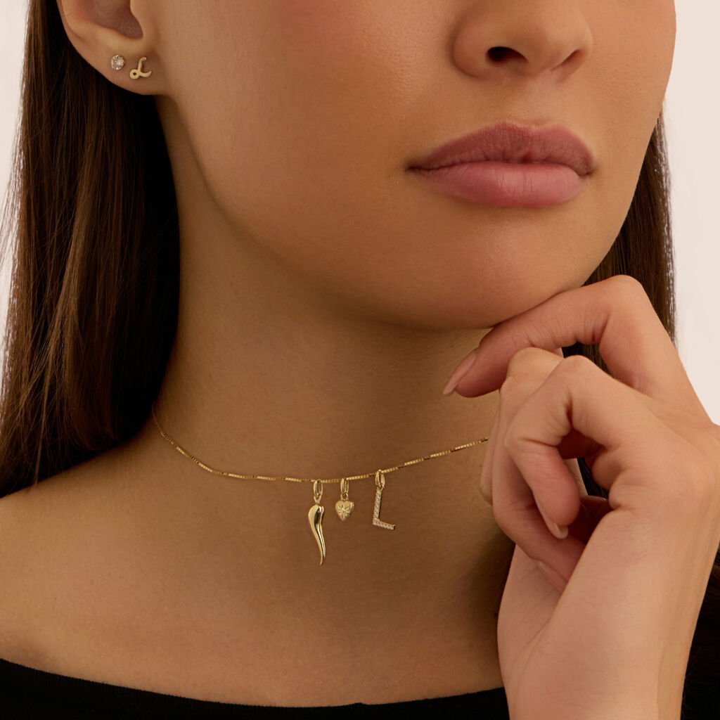 Orecchini Lobo Punto Luce Bon Ton Oro Giallo Cubic Zirconia - Orecchini a Lobo Donna | Stroili