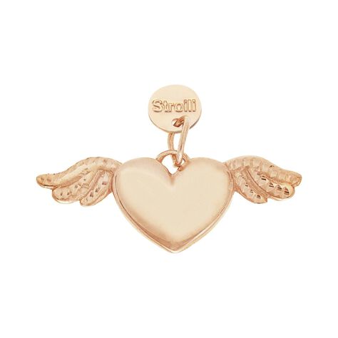 Charm in argento rosato diamantato - Charms Donna | Stroili