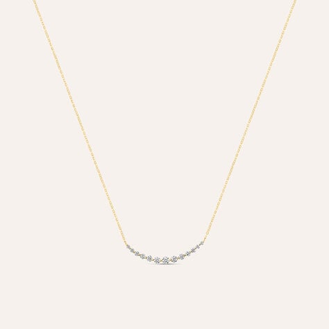 Collana Claire Oro Giallo Cubic Zirconia - Collane Donna | Stroili