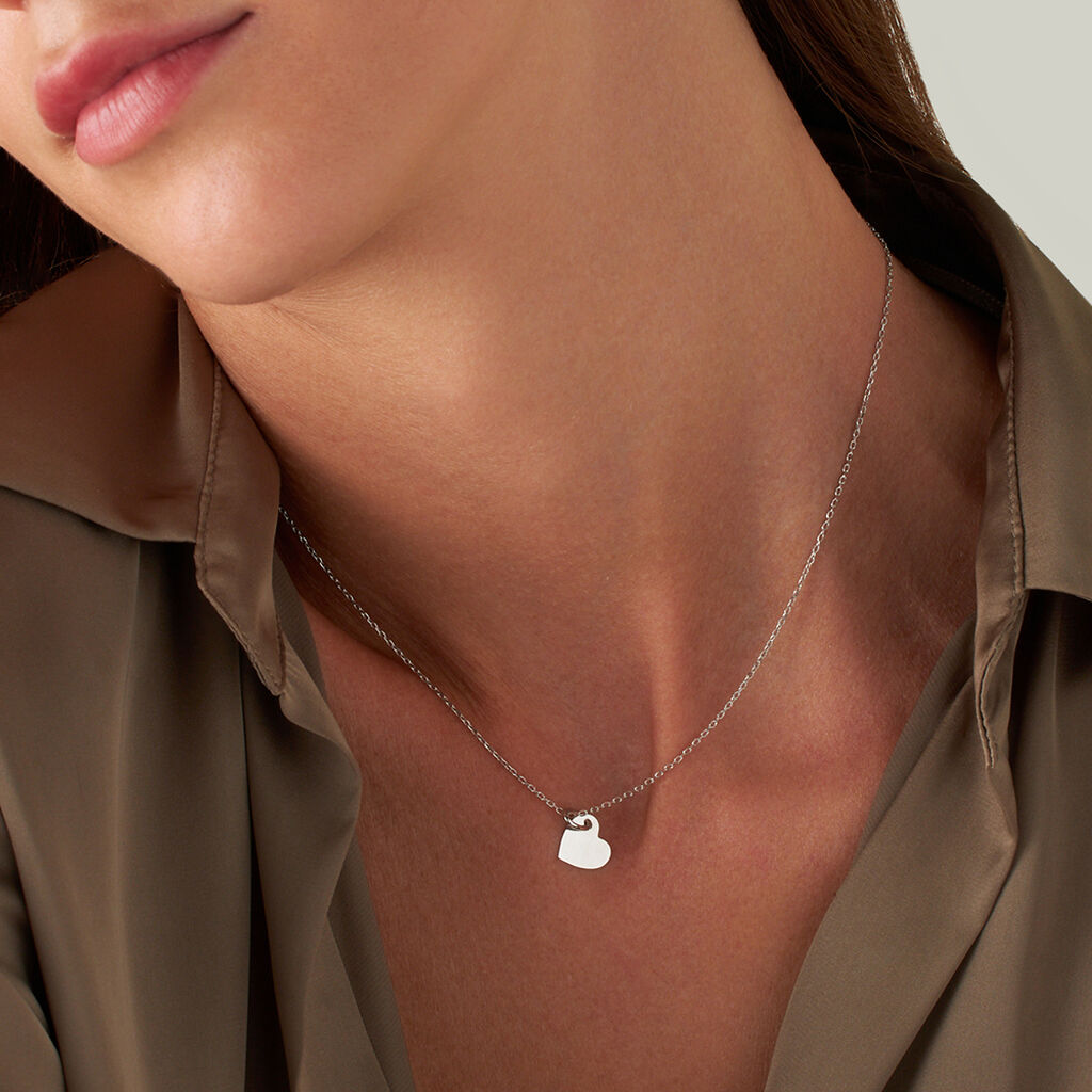 Pendente Poème Oro Bianco - Ciondoli Donna | Stroili