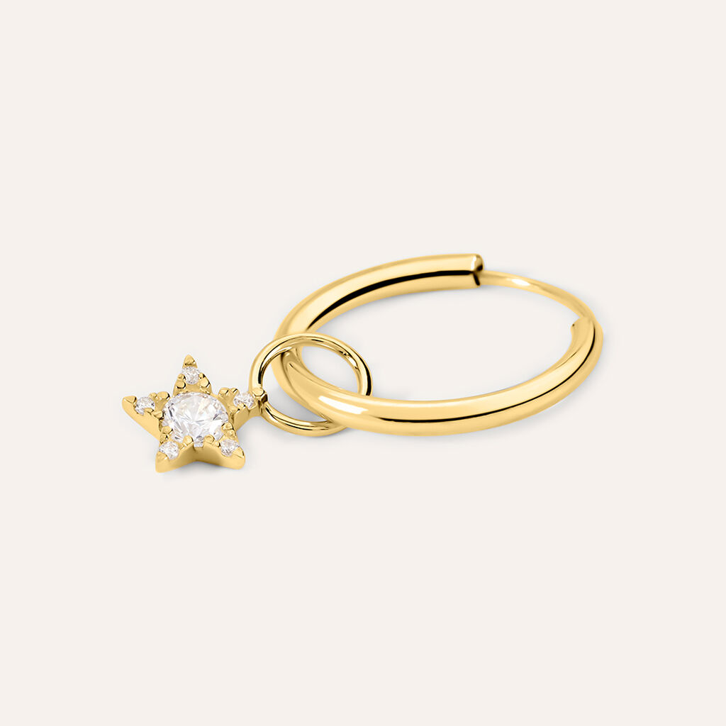 Charm Toujours Oro Giallo Cubic Zirconia