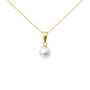 Collana Gabrielle Oro Giallo Perla D'Acqua Dolce